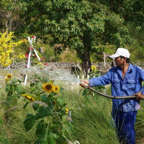 Công Tác Chỉnh Trang Tại Các Khu Điểm Du Lịch Chào Đón Tết Nguyên Đán Ất Tỵ 2025